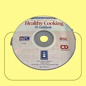 Better Homes & Gardens Healthy Cooking CD Cookbook 1994 Disc Only PC MultiCom